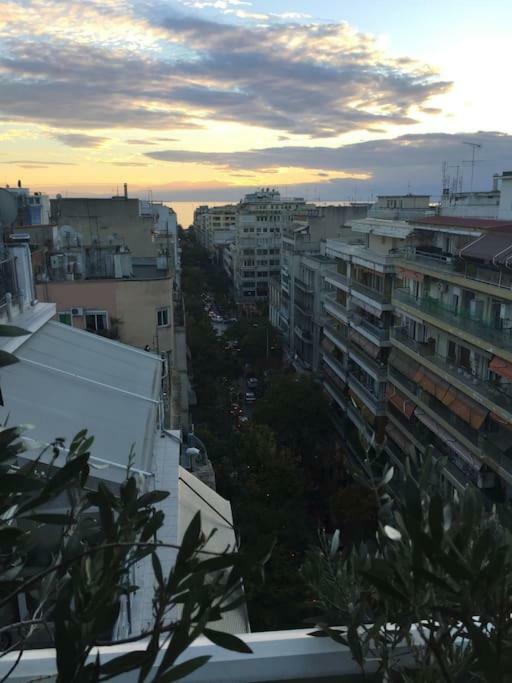 סלוניקי Stylish Seaview Rooftop מראה חיצוני תמונה